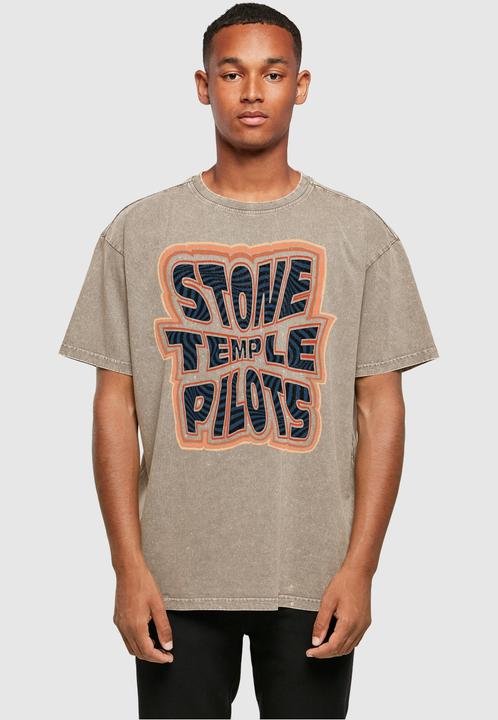 Immagine prodotto Merchcode Stone Temple Pilots - Maglietta oversize con lavaggio acido vintage - 113911 (XL)