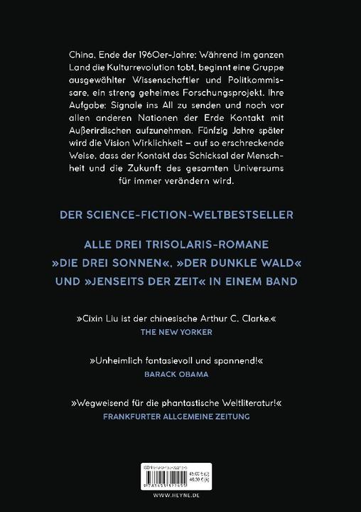 Image du produit Trisolaris – Die Trilogie (Allemand, Martina Hasse, Karin Betz, Cixin Liu, 2022)