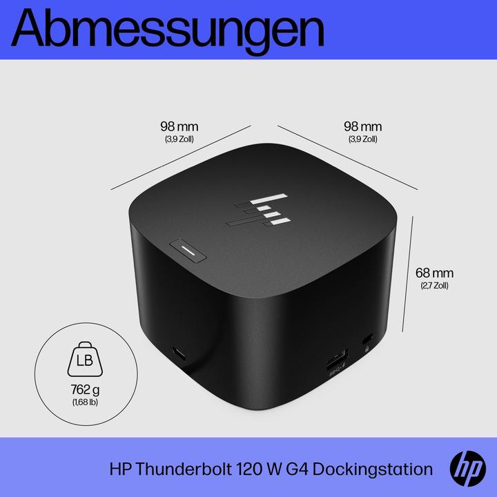 Image du produit HP Station d'accueil Thunderbolt G4 pour ordinateur portable (Thunderbolt)