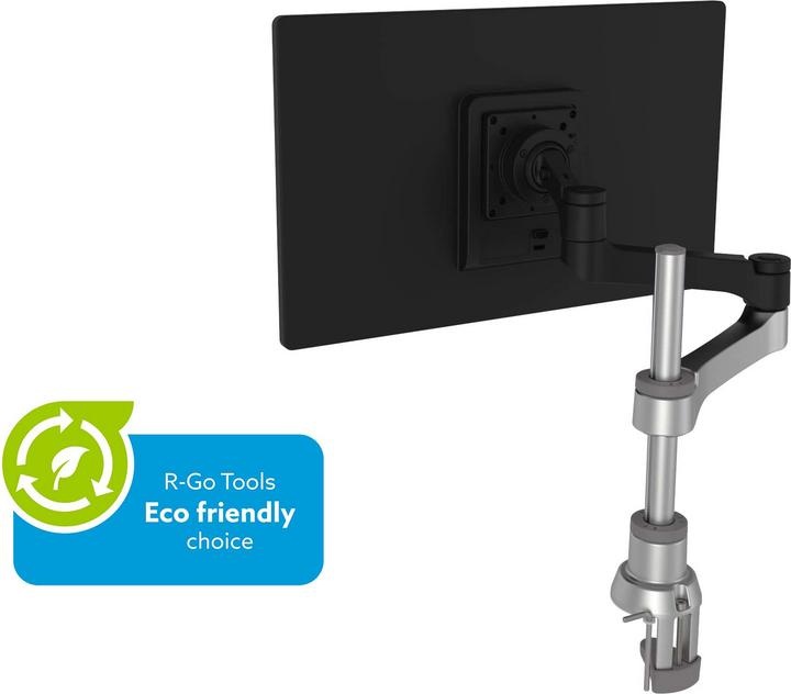 Image du produit R-Go Tools Support de table Zepher 4 C2 Noir/Argent (Tables, 34")