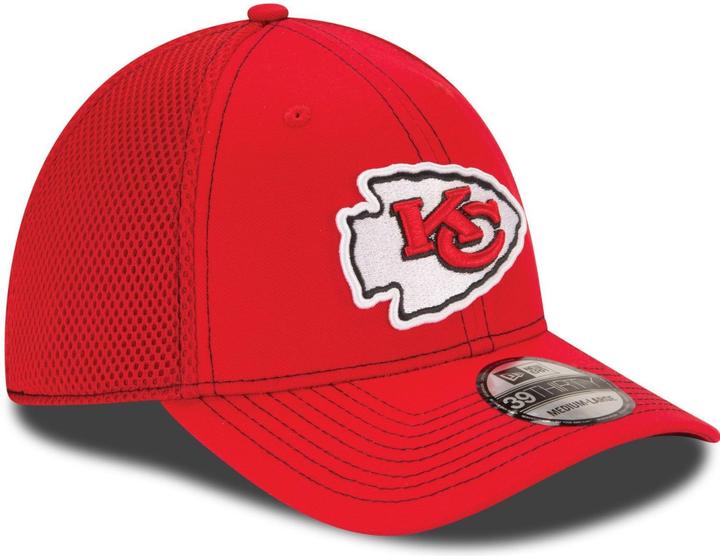 Actual product image New Era 39Thirty Stretch Mesh Cap Kansas City Chiefs - M/L (M/L)
