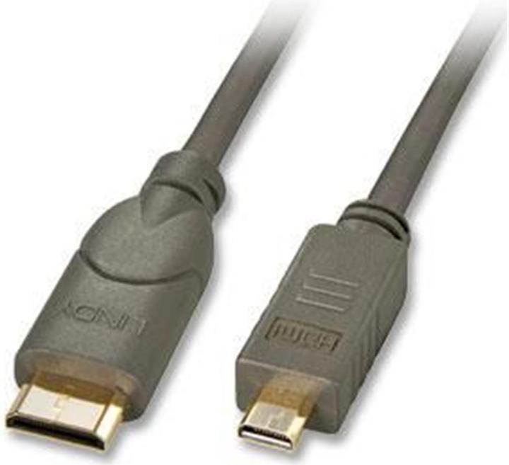 Produktbild Lindy mini HDMI (Typ C) — micro HDMI (Typ D) (0.50 m, HDMI)