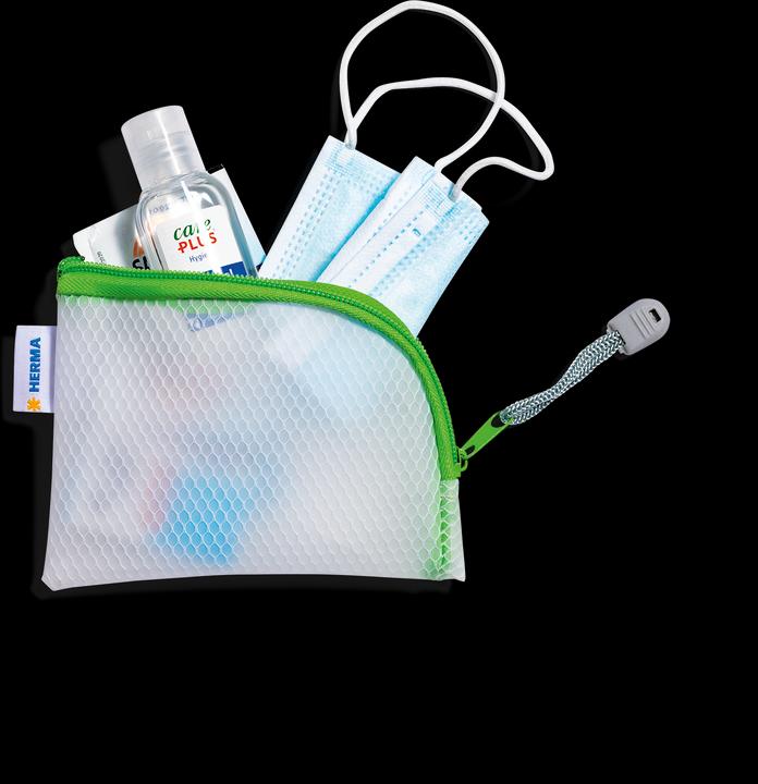 Produktbild HERMA Reissverschluss-Tasche A7