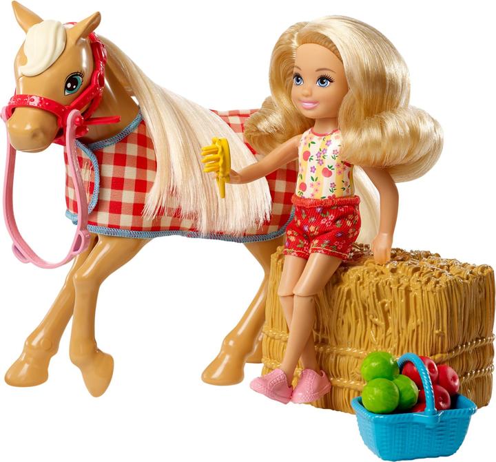 Image du produit Barbie BRB S'amuser à la ferme Chelsea+Pony
