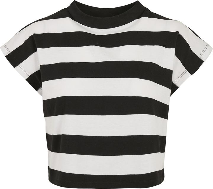 Image du produit Urban Classics Ladies Stripe Short Tee (XS)