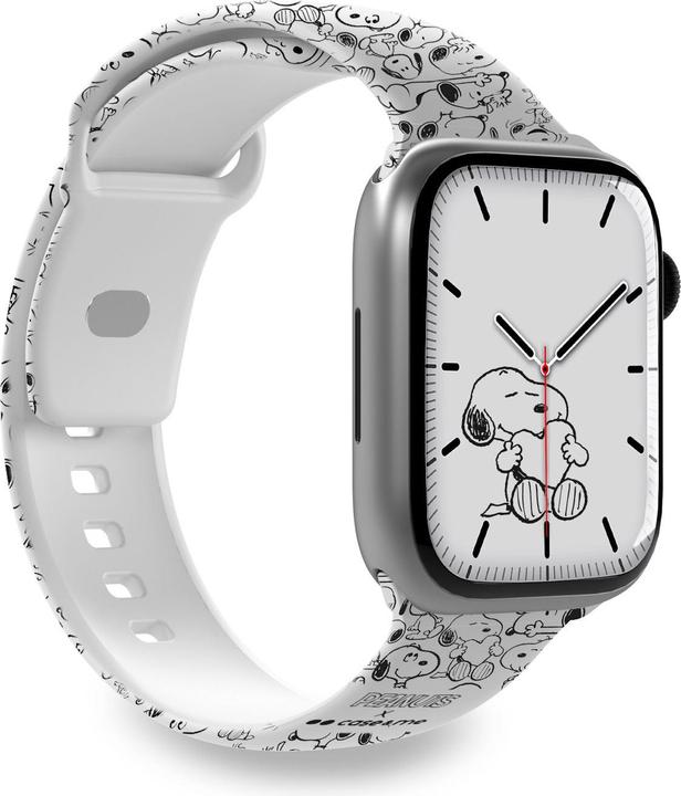 Actual product image Caseme Strap for Peanuts-themed Apple Watch 42, 44, 45,49mm (42 mm, 44 mm, 45 mm, 49 mm, Silicone)