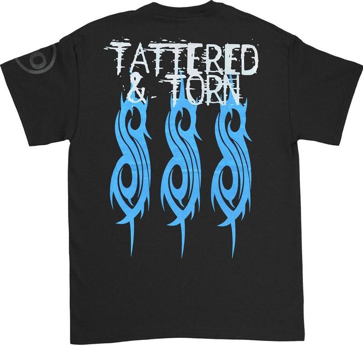 Actual product image Slipknot Tattered & Torn TShirt 20th anniversary (L)