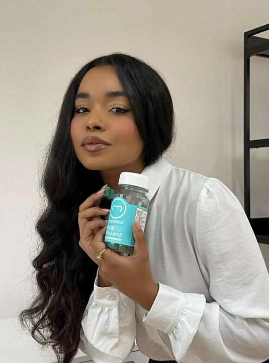Actual product image Sugarbearhair Hair Vitamins Gummies 6 months (6 Piece, Gummies, 900 g)