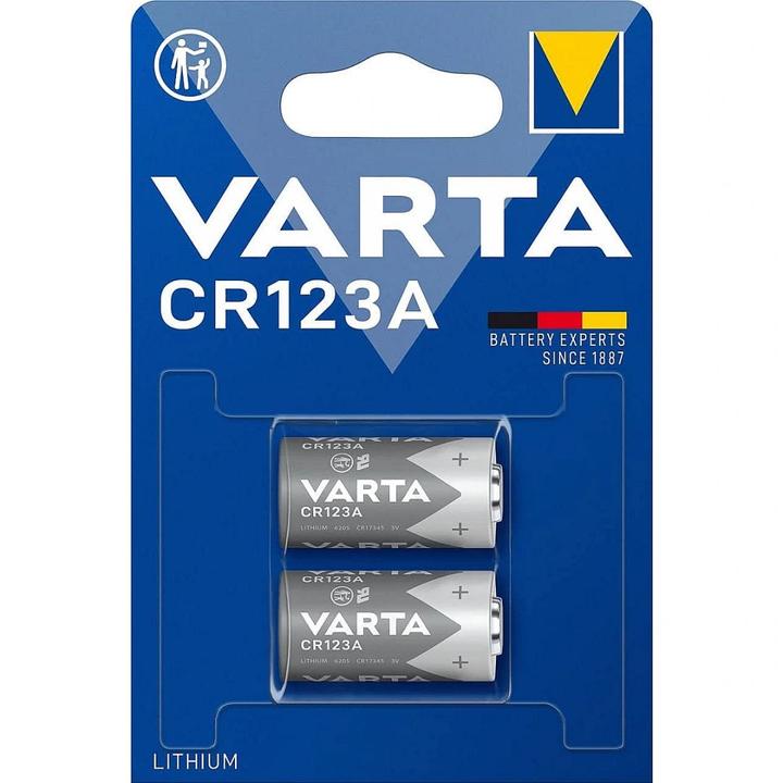 Image du produit Varta Photo Lithium (2 pcs, CR123A, 1430 mAh)