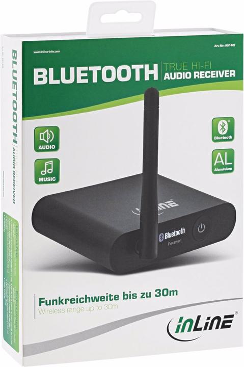 Produktbild InLine Bluetooth True Hi-Fi Audio Receiver (Empfänger)