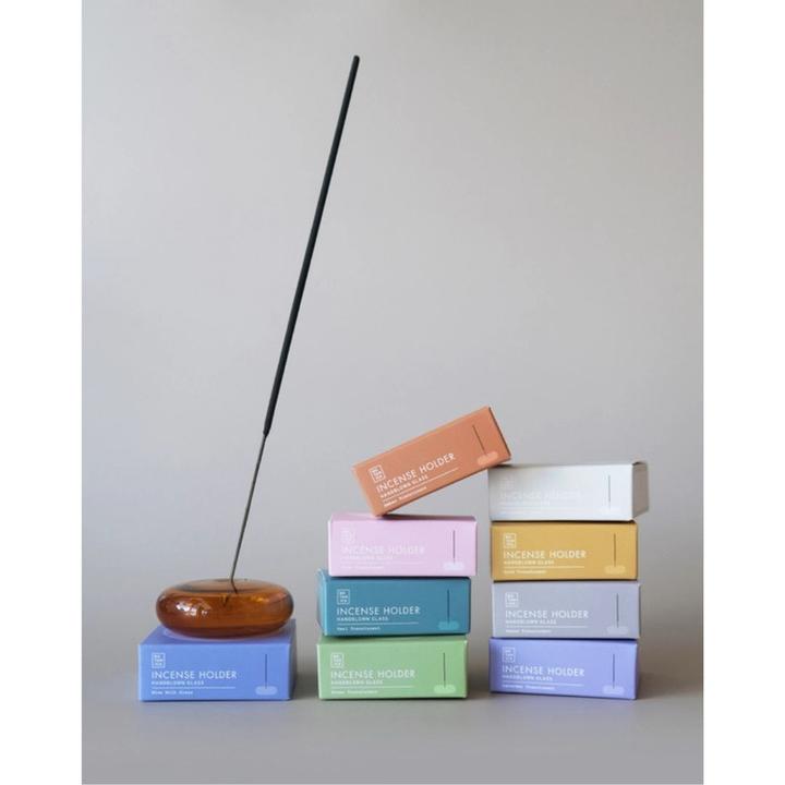 Actual product image Botanic Incense stick holder glass bubble