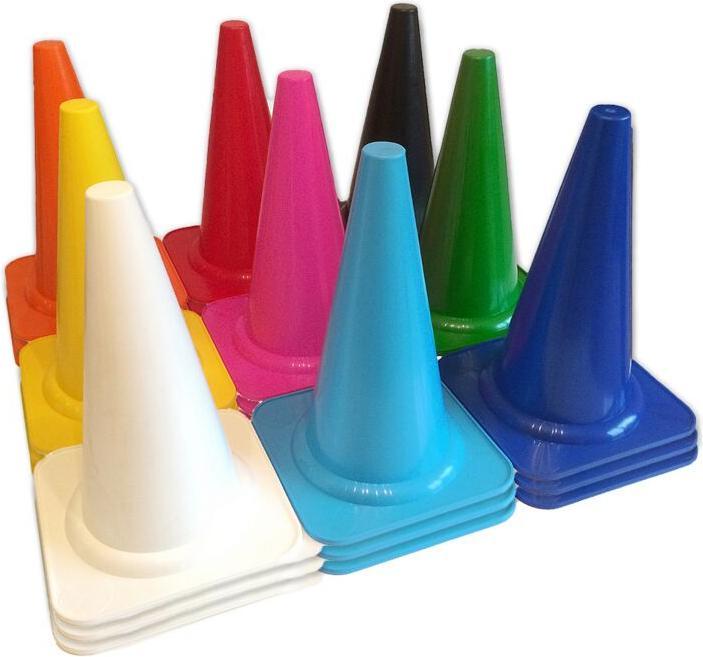 Kübler Sport XXL Markierkegel-Set, 27er-Set, 28 cm