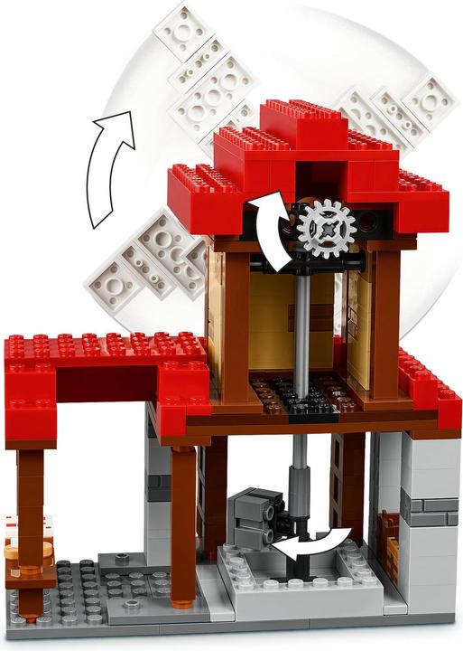 Actual product image LEGO The windmill farm (21262, LEGO Minecraft)