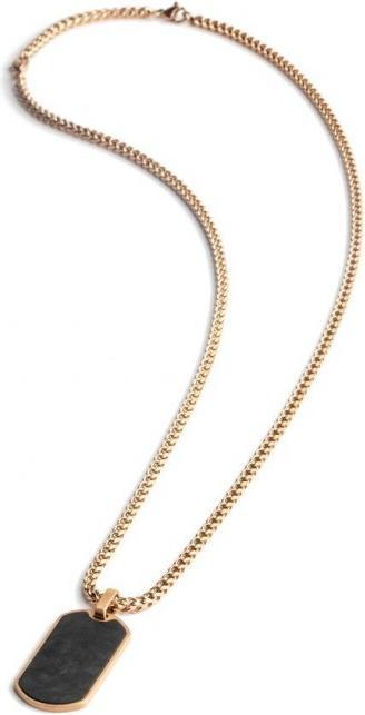 Image du produit Gemini Collier - Pierre Naturelle Carbone- 60+5 cm
