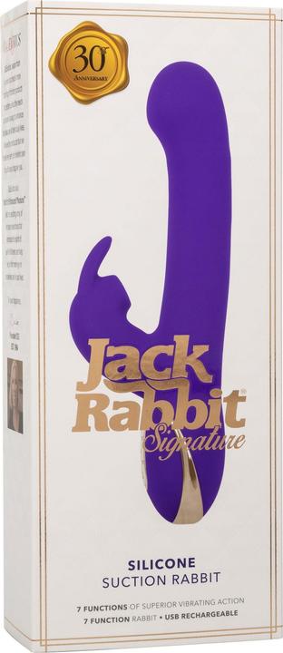 Image du produit CalExotics Jack Rabbit Vibrateur & Stimulateur 7 Vibrations Et Mode Succion Bleu