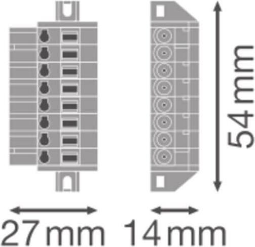 Actual product image Ledvance First feed connector