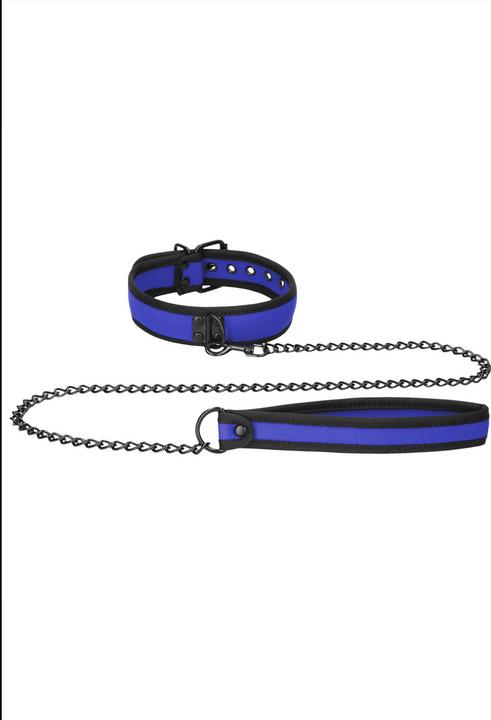 Image du produit Ouch! Ouch Puppy Play - Neoprene Collar With Leash