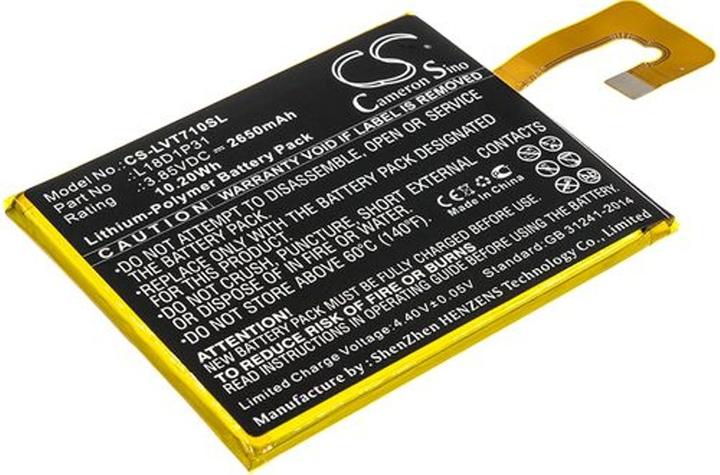 Actual product image NoName Battery for Lenovo TAB E7 etc