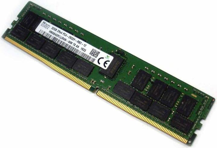 Actual product image Dell DIMM 32GB 2933 2RX4 8G DDR4 R (1 x 32GB, 2933 MHz, DDR4-RAM, DIMM)