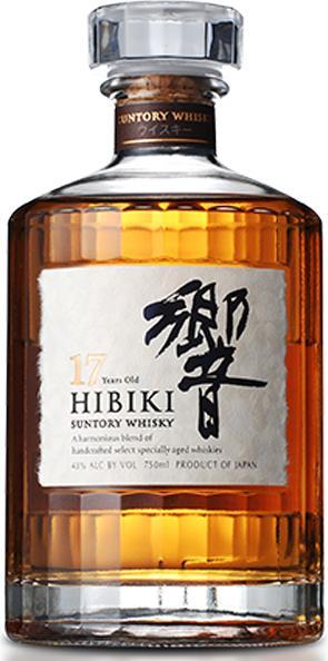 Image du produit Suntory 17 ans d'Hibiki (Whisky mélangé, Whisky japonais, 1 x 70 cl)