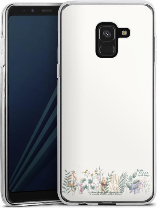 Actual product image DeinDesign Silikon Hülle für Samsung Galaxy A8 (2018) Handyhülle Case Smartphone Schutzhülle Eukalyptus (Samsung Galaxy A8 (2018))
