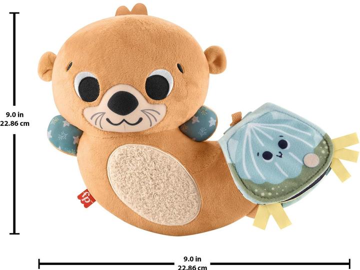 Actual product image Fisher-Price 2-in-1 tummy time otter (11 cm)