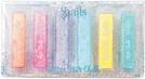 Actual product image Snails Hair Chalk Glitter Set