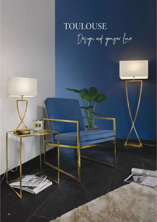 Actual product image Villeroy & Boch Table lamp Toulouse 69 1x E27 Gold (E27)