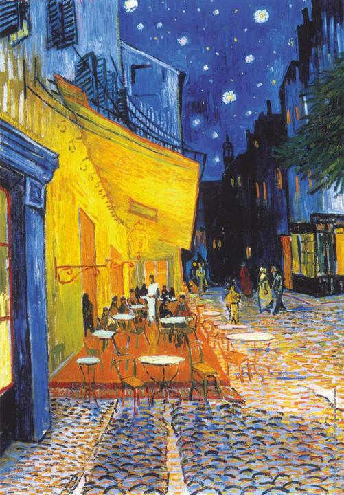 Produktbild D-Toys Puzzle 1000 pieces - Vincent van Gogh - Café Terrace at Night (1000 Teile)