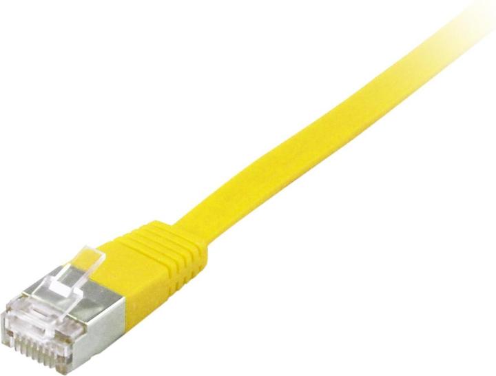 Actual product image equip Cat. U/FTP Flat Patch Cable (U/FTP, CAT6a, 0.50 m)