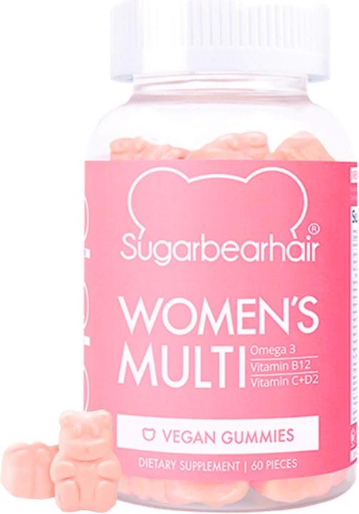 Actual product image Sugarbearhair Women's Multi (60 Piece, Capsules)