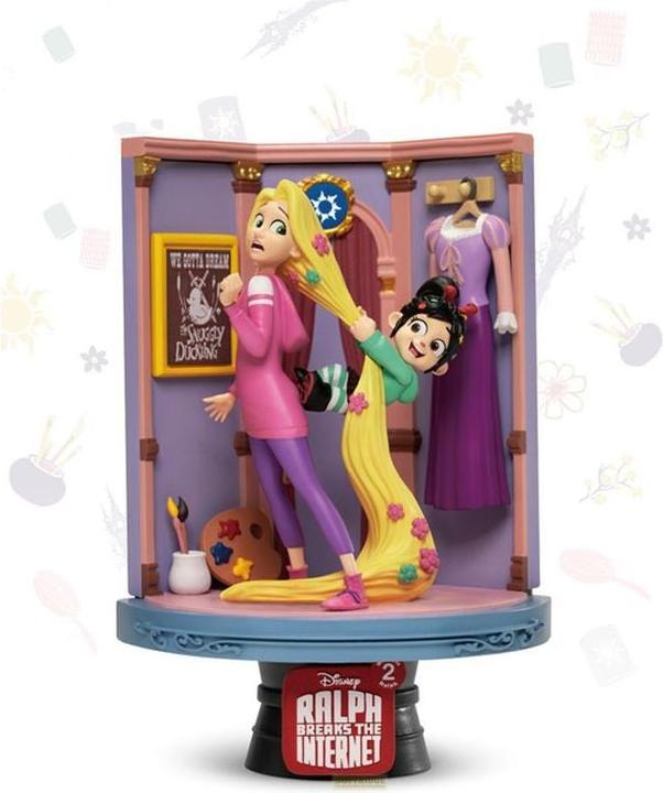Image du produit Beast Kingdom Ralph reichts - Rapunzel & Vanellope D-Stage