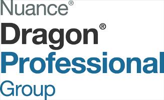 Actual product image Nuance Dragon Professional Group 14, Full Version, German, Level AA 1-4 User