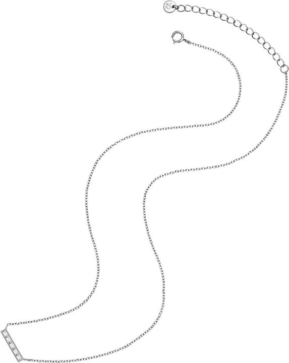 Immagine prodotto Glanzstücke München Catena da donna in argento Sterling Zirconia 40,0 cm + 5,0 cm di estensione - 30032 (Argento, 40 - 45 cm)