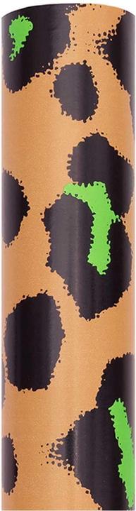 Produktbild Rico Design Geschenkpapier Leo 70 x 3 m, Grün/Orange (Geschenkpapier, 1 x)