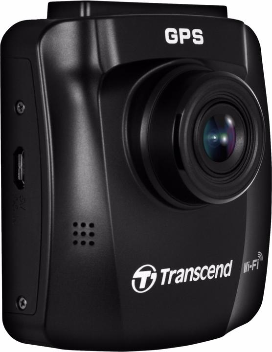 Actual product image Transcend DrivePro 250 incl. 32GB microSDHC TLC (Wi-Fi, Built-in display, Bluetooth, Rechargeable battery, GPS receiver, Full HD)