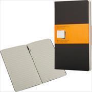 Actual product image Moleskine Cahier Pocket Set of 3 (A6, Lined, Soft cover)