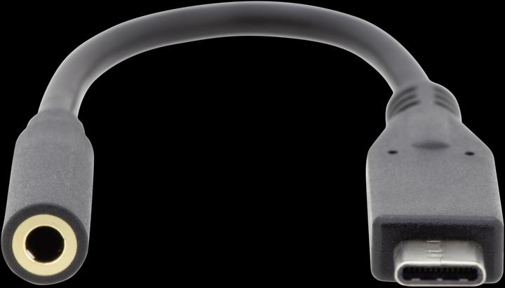 Productafbeelding Digitus USB C – 3.5 mm Buchse Audio Adapter (0.20 m, USB)