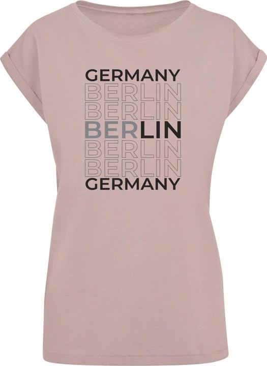 Actual product image Merchcode Ladies Berlin Extended Shoulder Tee - 112473 (S)