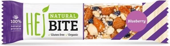 Actual product image HEJ Nutrition Natural Bite (12 x 40g) (Blueberry, 1 pcs., 480 g)