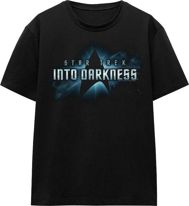 Star Trek: Into Darkness Unisex Adult Logo T-Shirt (XXL)