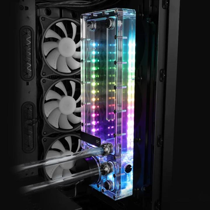 Actual product image Alphacool AGB Core Flat Reservoir 360 Right D5/VPP