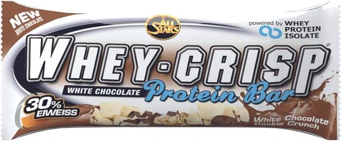 Produktbild All Stars Whey Crisp (Weisse Schokolade, 25 Stk., 1250 g)