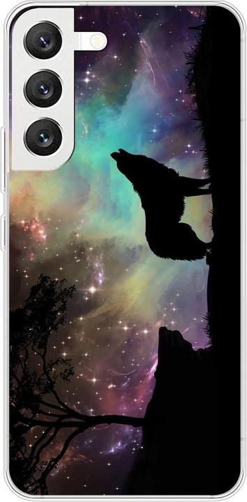 Wolf evening sky