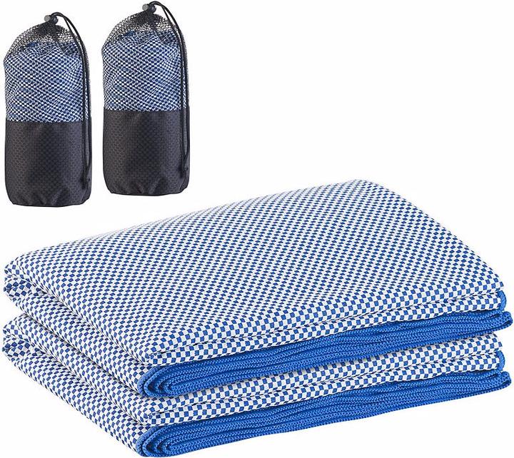 Produktbild Pearl 2er-Set schnelltrocknendes, leichtes Bambus-Handtuch (200 x 80 cm)