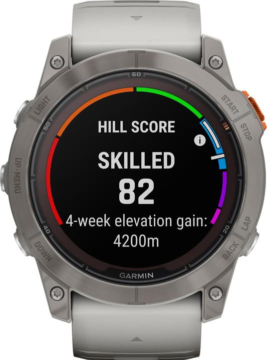 Actual product image Garmin Fenix 7 X PRO GPS Multisport Watch, Sapphire Solar Edition, grey (51 mm)