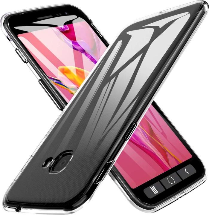 Actual product image Screenguard Samsung Galaxy XCover 4S Flexible TPU Clear Case (Samsung Galaxy Xcover 4s)