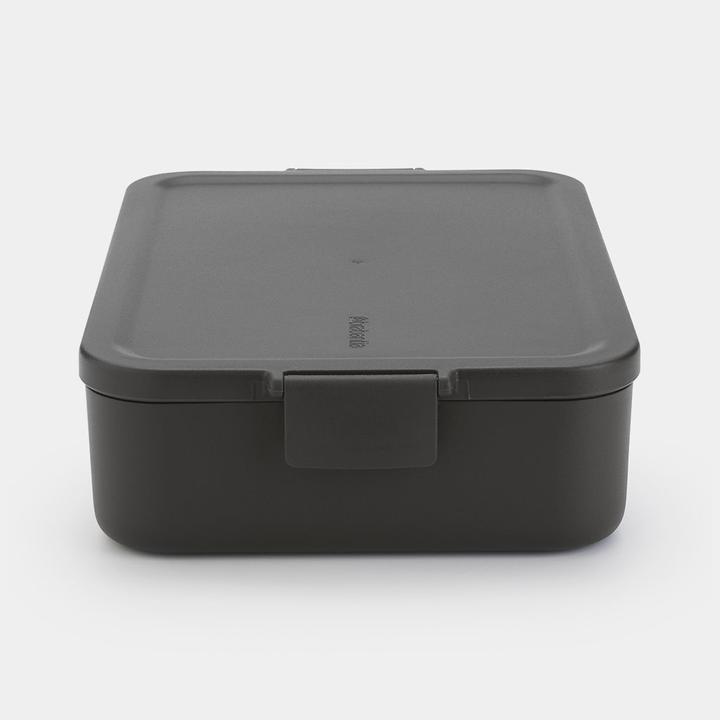 Image du produit Brabantia Boîte à lunch Make & Take 25.5 x 16.7 x 6.2 cm, Gris foncé