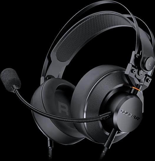 Cougar Headset VM410, TOURNAMENT, Black-Orange (Cable)