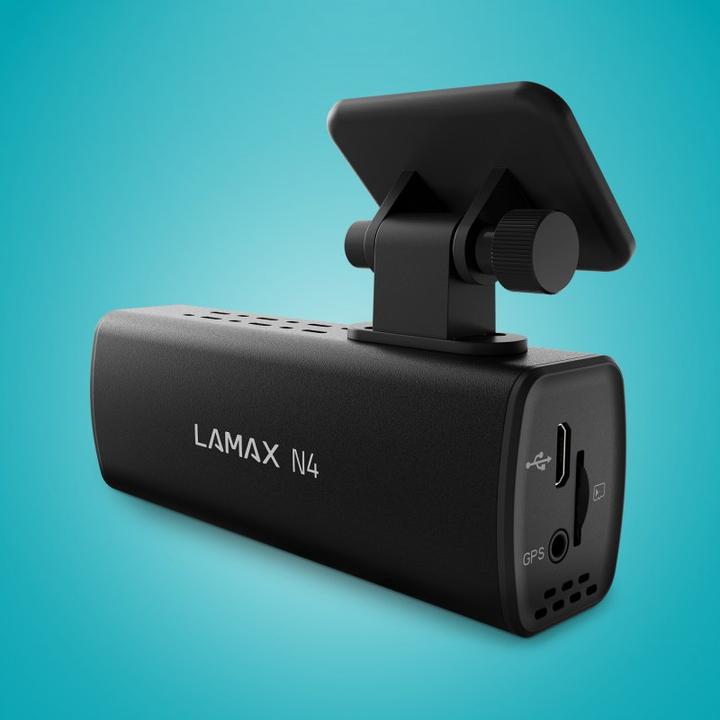 Produktbild Lamax VIDEOREKORDER N4 LMXN4 AUTOKAMERA FULLHD 1920X1080 (GPS-Empfänger, WLAN, Bluetooth, Eingebautes Mikrofon, Eingebautes Display, Full HD)